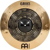 Meinl Classics Custom Dual 20 Crash Cymbal & Gear4music Boom Arm Stand Black