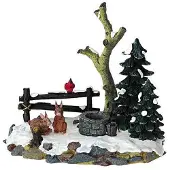 Lemax Kerstfiguur Curious bunnies