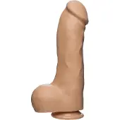 Doc Johnson Master D - Realistic FIRMSKYN Dildo with Balls - 12 / 30 cm