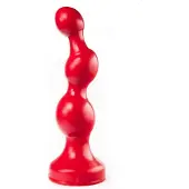 Zizi - Bolletjes Buttplug - 20 x 4,5 cm - rood