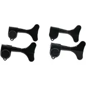 Fazley 10553 4-in-line stemmechanieken voor basgitaar black