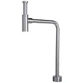Sento Stainless RVS sifon met vloerafvoerbuis SES102