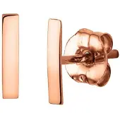 The fashion jewelry collection Oorknoppen Balkje - Rosgoud