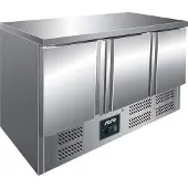 Saro Gekoelde werkbank Roestvrijstaal | 136 x 70 x 85 cm