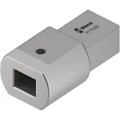 Wera Insteekadapter, 9x12 naar 14x18 mm, staal, afmetingen 18x12x9