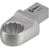 Wera 7771 Insteek-ringsleutels, 9 x 12 mm, 18 mm - 1 stuk(s) - 05078631001