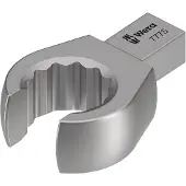 Wera 7775 insteek-ringsleutels, open, 9 x 12 mm, 19 mm - 1 stuk(s) - 05078657001