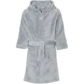 Playshoes Fleece badjas uni grijs