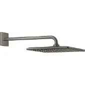 GROHE Regendoucheset rainshower mono cube 31 cm met wandarm hard graphite geborsteld