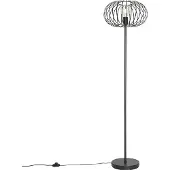 QAZQA Design vloerlamp zwart draad - Johanna