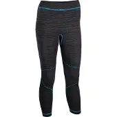 Avento Sportbroek Women Thermobroek Superior Zwart/Aqua-Maat 38