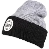 Djinn's Oversize Beanie 2Tone-Black/Grey