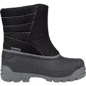 Winter-Grip Snowboot Snow Base Zwart Grijs-Schoenmaat 34