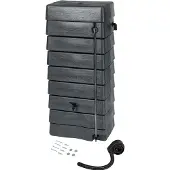 Nature Regenton Muurmodel Antraciet 276l 135x60x40cm
