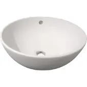 Best design Ancona opbouw waskom 38 cm mat wit