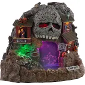 Lemax Skull cave quarry, with 4.5v adaptor - LEMAX