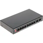 Dahua PFS3010-8GT-96-V2, Unmanaged, Gigabit Ethernet (10/100/1000), Power over Ethernet (PoE), 10U