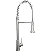 Best design Keukenkraan Flex 70cm Mengkraan Rond RVS Eengreeps Draaibaar Uitloop met Handdouche