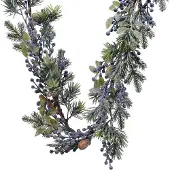 Décoris Frosted Berries kerstslinger 180 cm