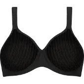 Triumph Wireless bh Modern Soft+Cotton | Maat: 75B | Kleur: Zwart