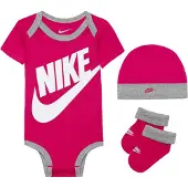 Nike Kids Set 'Futura' grijs gemêleerd / donkerroze / wit