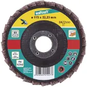 Wolfcraft disque lamelle fibre meule - g80 - diametre: 115 mm