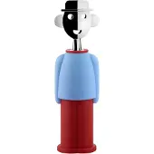 Alessi Alessandro M. kurkentrekker Lichtblauw-rood