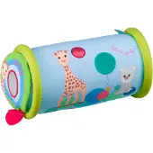 Sophie de Giraf Rollin' Speelrol - Kruiprol - Baby speelgoed - Kraamcadeau - Babyshower cadeau - Vanaf 6 maanden - 42 x 24 x 24 cm - Stoffen hoes