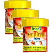 Tetra Visvoer Goldfish Vlokken - Vissenvoer - 3 x 66 ml