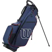 Wilson ProStaff II Standbag - Blauw Rood