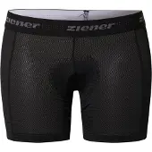 Ziener Dames Nekia X-Gel Fietsbroek kort (Maat XL, Zwart)