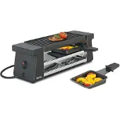 Spring Compact Raclette 2-persoons, zwart
