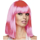 Boland Traciks Pruik dance neon roze