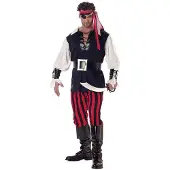 California Costumes Piraten pak met grote gesp voor mannen