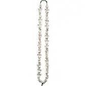 Boland Piraten skull ketting (naturel / grijs)
