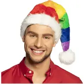 Boland Kerstmuts regenboog (regenboog kleur)