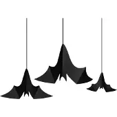 Party Deco Hangende Vleermuis 3 stuks