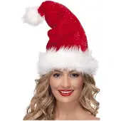 Smiffys Kerstmuts | met tinsels