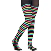 Widmann Multi color panty gestreept kinderen