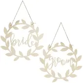 My Dream Day - - Stoeldecoratie Bride / Groom
