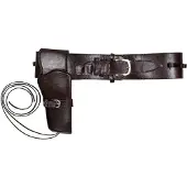 Generique cowboy holster en riem bruin 110 cm