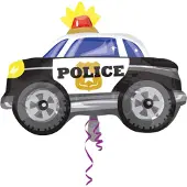 Amscan - Folieballon Politieauto 60 cm