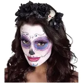 Boland - Diadeem La Muerte - Één maat - Volwassenen - Vrouwen - Halloween en Horror