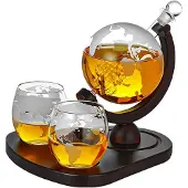 Mikamax - Deluxe Globe Decanter Set