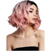 Fever - Kourtney Two Toned Blend Baby Pink Pruik - Roze