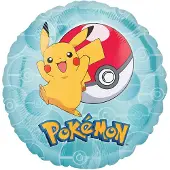 Pokémon AMSCAN - Pikachu ballon - 1 stuks - 43cm - leeg