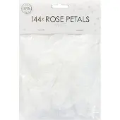 Globos Nordic Rozenblaadjes wit 144 stuks