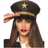 Generique Generaal pet (groen en goud)