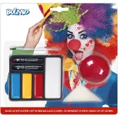 Boland schmink set clown met clownsneus