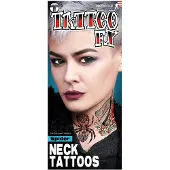 Fancydresswarehouse Neptatoeage Neck Tattoo Spin Polyester